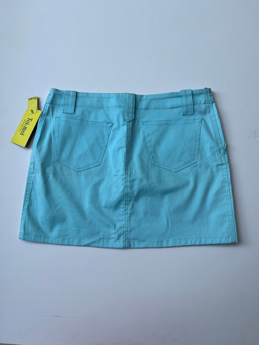 Vintage 00s Deadstock Toi Moi Mini Turquoise Skirt (S)