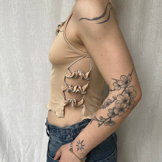 Vintage 00s Deadstock Eclectic Cami Top (S)