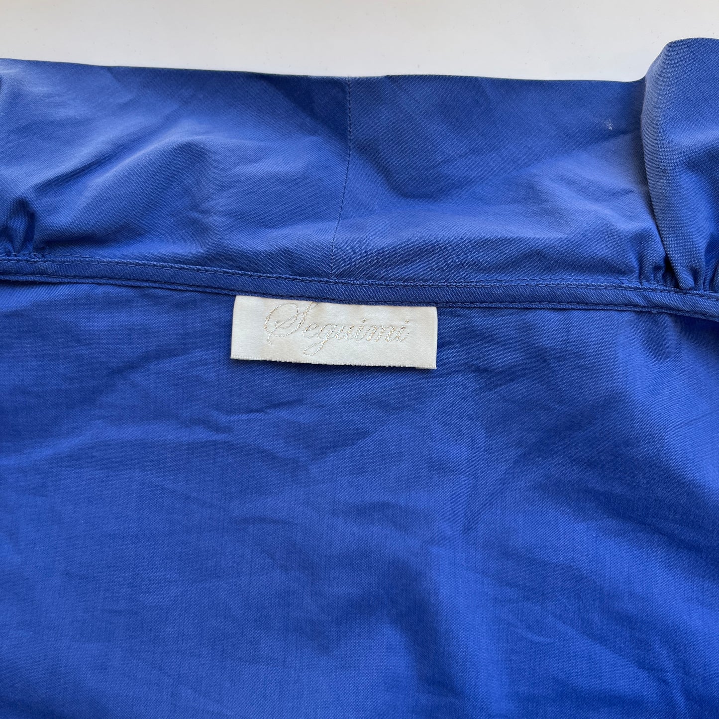 Vintage 00s Office Siren Blue Bodysuit (XS)