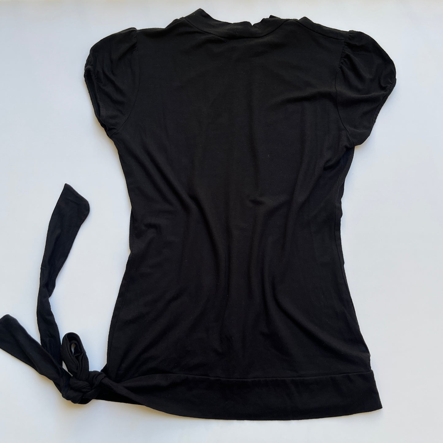 Vintage 00s Indie Sleaze Black Blouson (S)