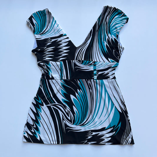 Vintage 00s Eclectic Multi Cami (S)