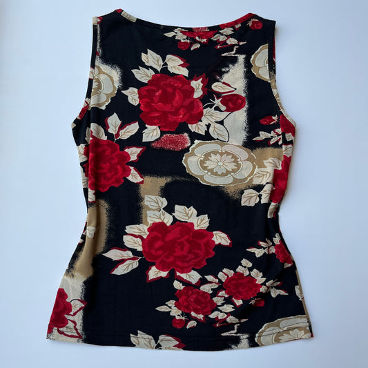 Vintage 90s Downtown Floral Cami (S)