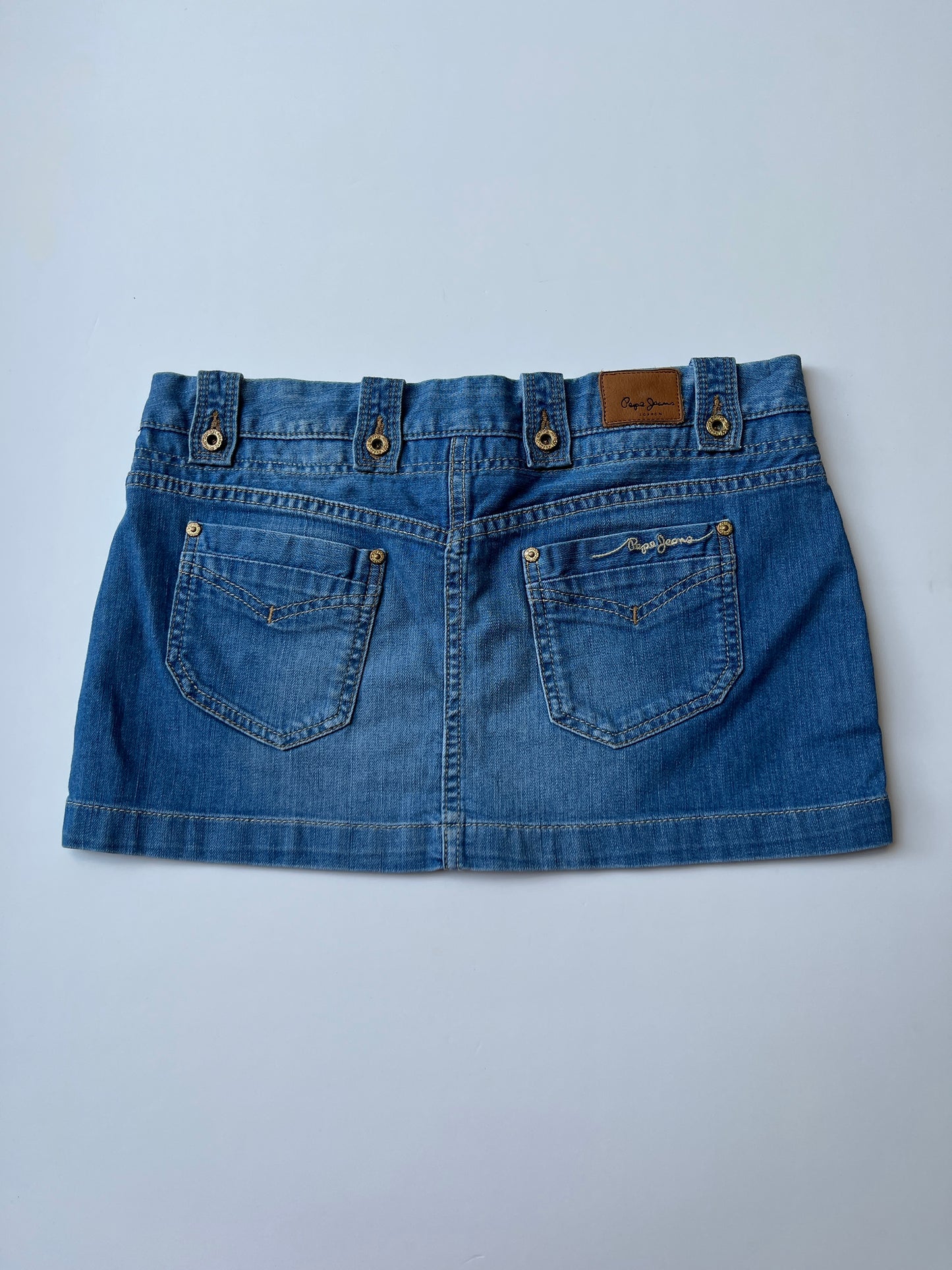 Vintage 00s Pepe Jeans Denim Mini Skirt (S)