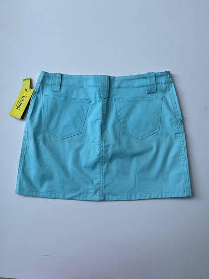 Vintage 00s Deadstock Toi Moi Mini Turquoise Skirt (S)