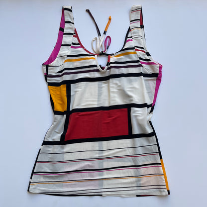 Vintage 00s Eclectic Multi Cami (S)