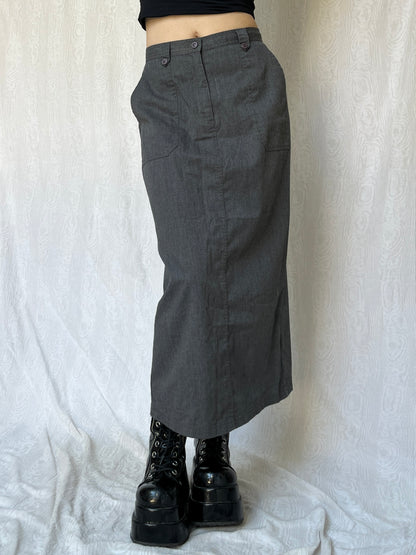 Vintage 00s Downtown Maxi Dress Skirt (XS)