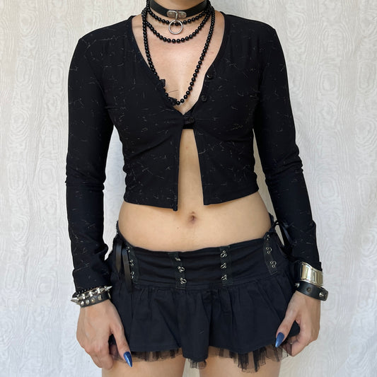 Vintage 00s Clubwear Bolero Top (XS/S)