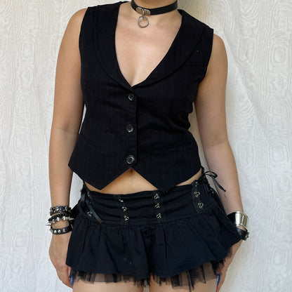 Vintage 00s Downtown Vest Top (S/M)