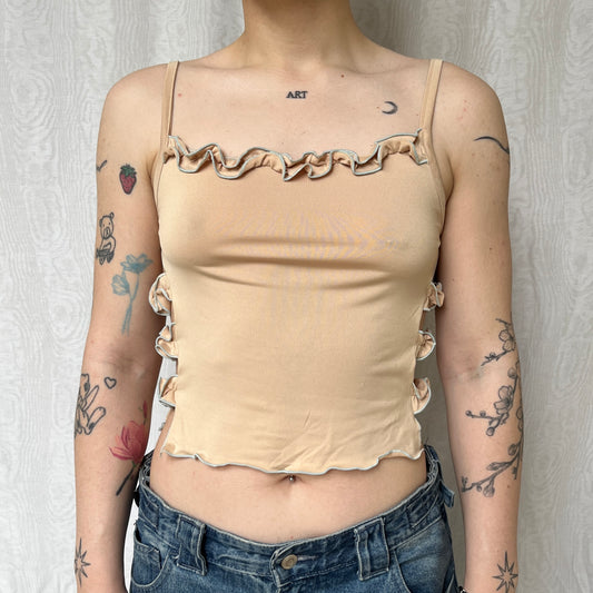 Vintage 00s Deadstock Eclectic Cami Top (S)
