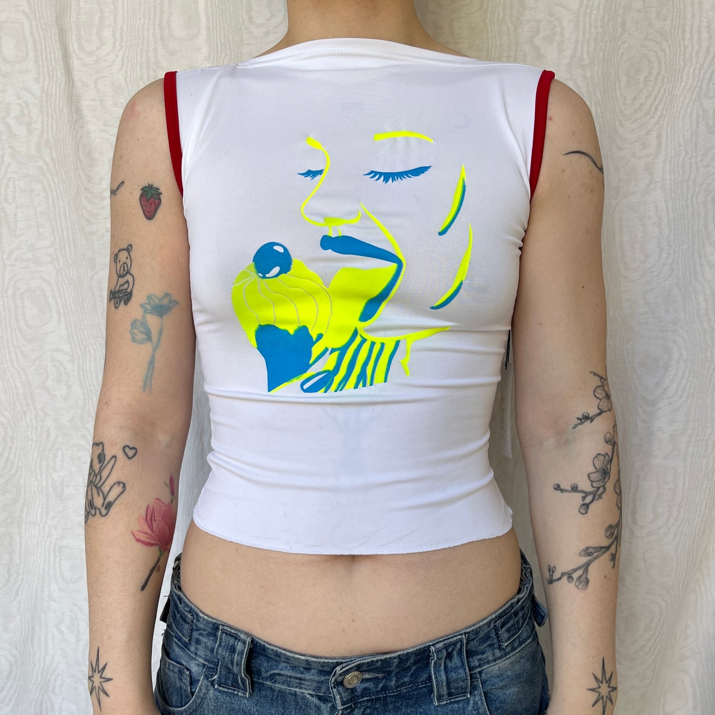 Vintage 00s Deadstock Eclectic Top (S)