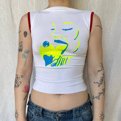 Vintage 00s Deadstock Eclectic Top (S)