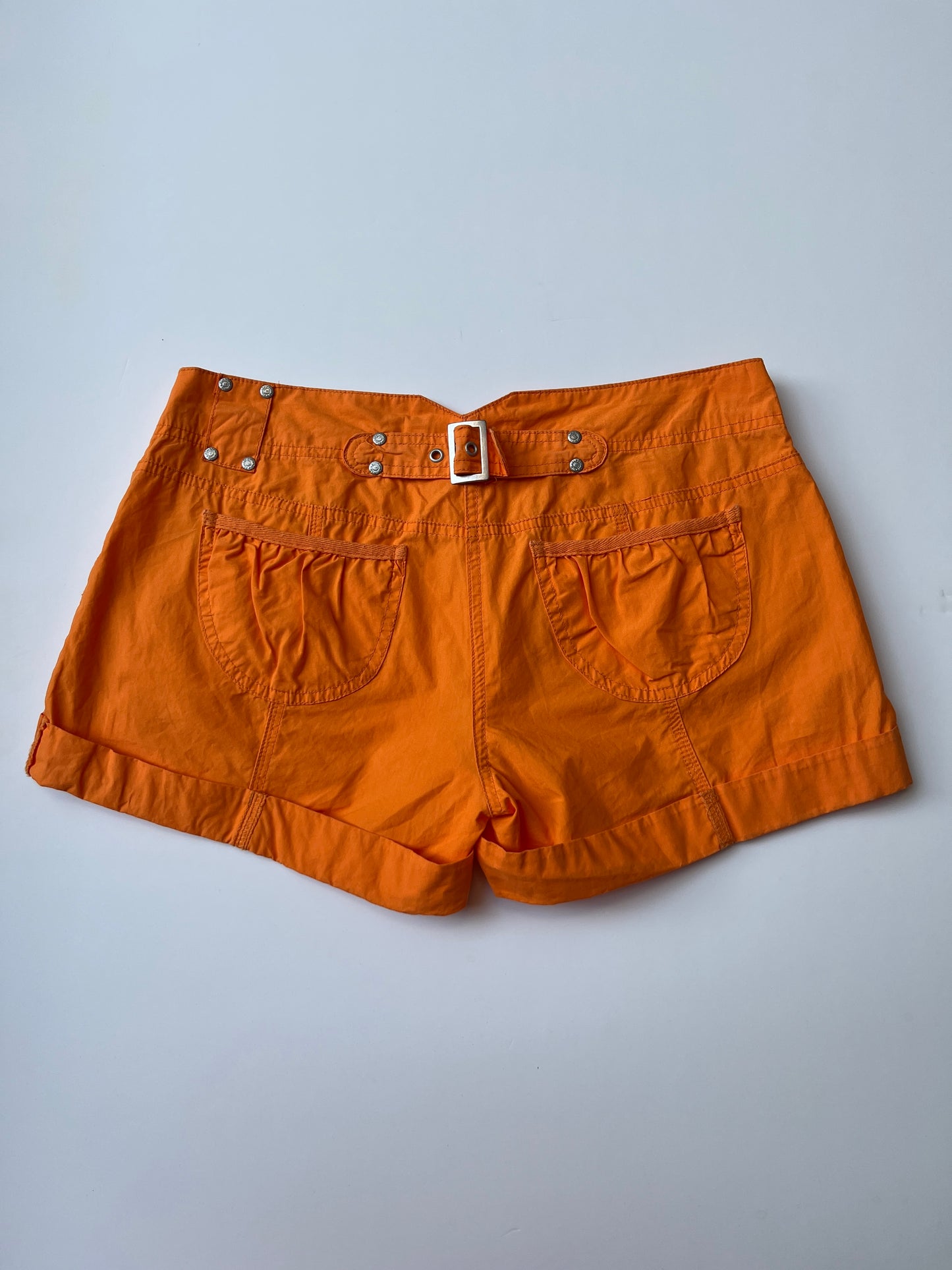 Vintage 00s Surf Crush Orange Shorts (S)
