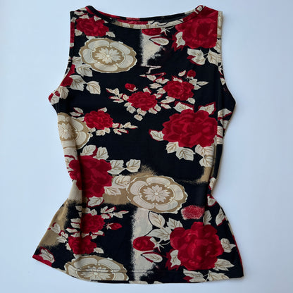 Vintage 90s Downtown Floral Cami (S)